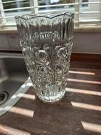 Kristallen vaas uit Italië  fidenza fetraria iris lensvaas, Ophalen of Verzenden