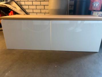 IKEA Besta TV Meubel - Hoogglans Wit