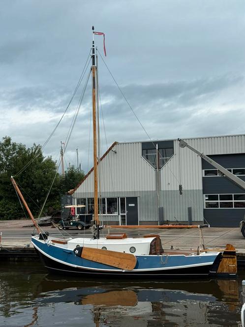 Zeeschouw, staal, Watersport en Boten, Platbodems, Zo goed als nieuw, Staal, Diesel, Ophalen