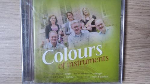 Cd instrumentaal: Colours of instruments, Harm Hoeve, orgel, Cd's en Dvd's, Cd's | Religie en Gospel, Nieuw in verpakking, Koren of Klassiek