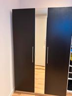 IKEA Pax kast licht eiken met bruine (spiegel)deuren, Huis en Inrichting, Kasten | Kledingkasten, Ophalen, Gebruikt, 200 cm of meer