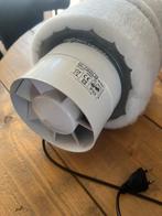 125MM ventilator + PK2600 mini koolstoffilter, Ophalen of Verzenden, Zo goed als nieuw, Ventilator