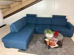 GRATIS LEVERING Z.G.A.N Hoekbank Blauw 295x220 GEREINIGD, 250 tot 300 cm, Hoekbank, Ophalen of Verzenden, Zo goed als nieuw