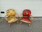 2 Vintage Rotan Stoelen Jaren '50, Ophalen