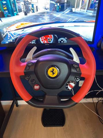 Ferrari 458 spyder thrustmaster stuur voor xbox beschikbaar voor biedingen