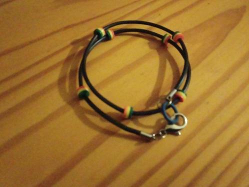 armband, Sieraden, Tassen en Uiterlijk, Armbanden, Nieuw, Overige materialen, Zwart, Verzenden