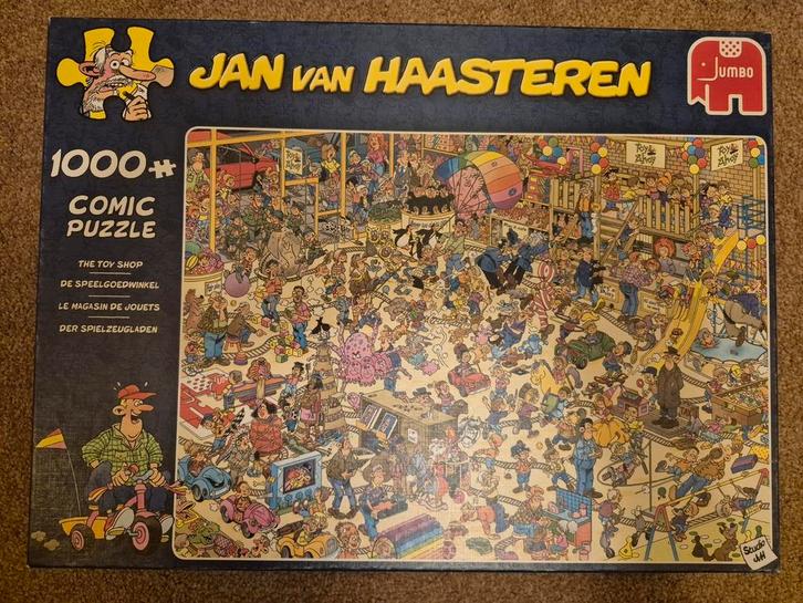 Jan van Haasteren en Heije puzzels / 1000 stukjes, Hobby en Vrije tijd, Denksport en Puzzels, Zo goed als nieuw, 500 t/m 1500 stukjes
