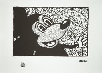 Keith Haring - Mickey Mouse beschikbaar voor biedingen