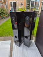 Hepta Four-Tune Luidsprekers - Made in Holland, Gebruikt, 60 tot 120 watt, Front, Rear of Stereo speakers, Ophalen