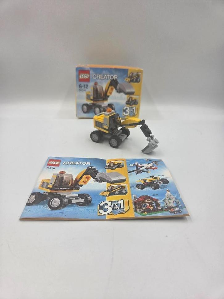 Lego Creator 31014 Power Digger, Kinderen en Baby's, Speelgoed | Duplo en Lego, Zo goed als nieuw, Lego, Complete set, Ophalen of Verzenden