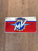 MV Agusta emaille reclamebord, Ophalen of Verzenden, Gebruikt, Reclamebord