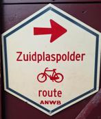 Zuidplaspolder ANWB Routebord, Verzamelen, Merken en Reclamevoorwerpen, Ophalen of Verzenden, Gebruikt, Reclamebord