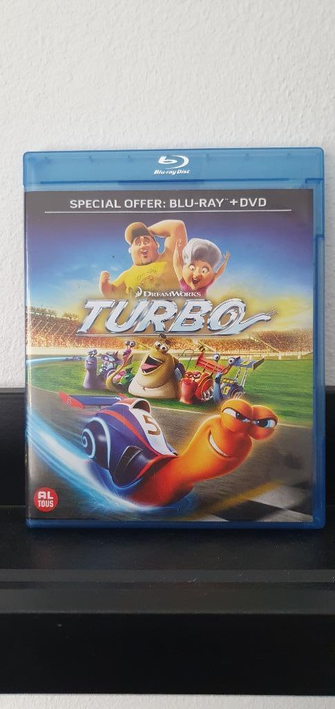 Turbo, Cd's en Dvd's, Blu-ray, Zo goed als nieuw, Tekenfilms en Animatie, Ophalen of Verzenden