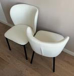 2 teddy stoelen, Huis en Inrichting, Stoelen, Ophalen, Zo goed als nieuw, Wit, Twee