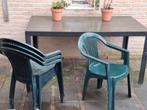 Tuinmeubelen, Ophalen of Verzenden, Gebruikt, Kunststof