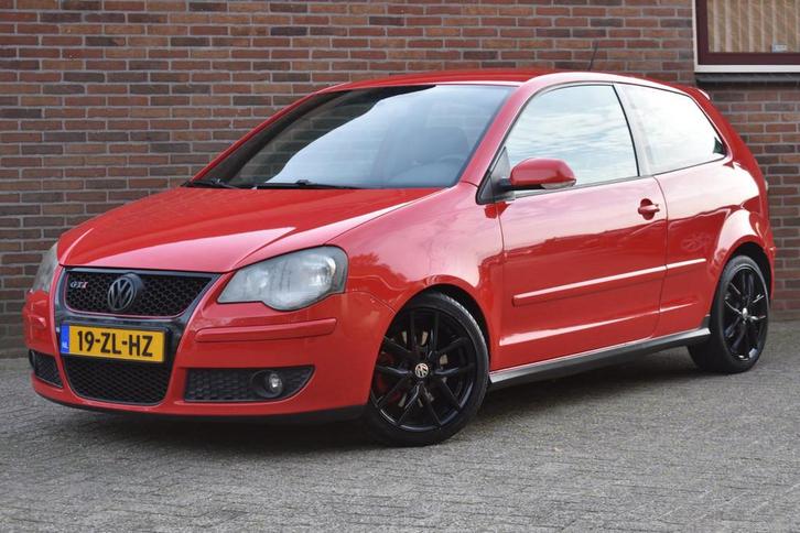 Volkswagen Polo 1.8 GTI '08 Clima Cruise, Auto's, Volkswagen, Bedrijf, Te koop, Polo, ABS, Airbags, Airconditioning, Boordcomputer