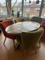 Tafel ovaal 4-6 pers., Ophalen, 100 tot 150 cm, 200 cm of meer, Zo goed als nieuw