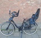 Gazelle bloom moederfiets met bobike zitjes als nieuw, Ophalen, 2 zitjes, 47 tot 50 cm, Zo goed als nieuw