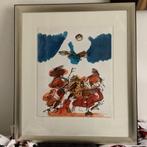 Originele ingelijste tekening van Robert Terwindt, Antiek en Kunst, Ophalen