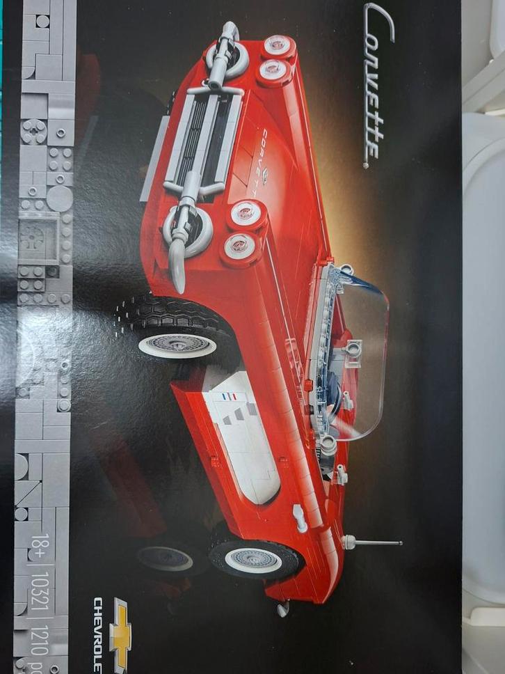 Lego Icons 10321 Chevrolet Corvette - Zo Goed Als Nieuw, Kinderen en Baby's, Speelgoed | Duplo en Lego, Zo goed als nieuw, Lego