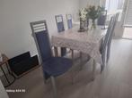 6 eetkamerstoelen in goede staat, Huis en Inrichting, Complete eetkamers, Ophalen, Gebruikt, Modern, 6 tot 8 stoelen