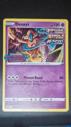 Deoxys, Ophalen of Verzenden, Zo goed als nieuw, Losse kaart, Foil