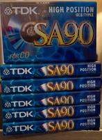 TDK  SA90    IEC 2 / Type 2  High Position P.Stk 8€, 2 t/m 25 bandjes, Overige genres, Ophalen of Verzenden, Nieuw in verpakking