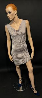 Super mooi lichtgrijs sexy stretch jurkje maat 40, Kleding | Dames, Jurken, Maat 38/40 (M), Ophalen of Verzenden, Zo goed als nieuw