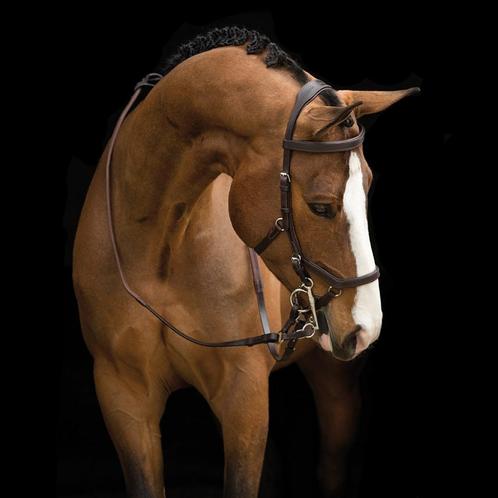 Rambo Micklem hoofdstel Competition Bruin, Dieren en Toebehoren, Paarden en Pony's | Dekens en Dekjes, Ophalen of Verzenden