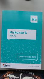 Wiskunde A havo examenbundel 2022, Boeken, Ophalen, Lyceo, Wiskunde A, HAVO