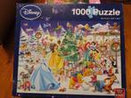Disney puzzel kerstmis 1000 stukjes King puzzel - Christmas, Ophalen of Verzenden, 500 t/m 1500 stukjes, Gebruikt, Legpuzzel