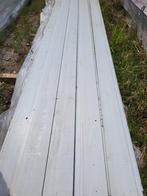 Rabat Planken 19mm wit gespoten diverse lengetes, Nieuw, Geïmpregneerd, Plank, Minder dan 25 mm