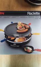 Raclette/grill/gourmetstel 6 pers., Ophalen of Verzenden, Zo goed als nieuw, 8 personen of meer