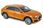 AUDI Q8 2018 ORANGE METALLIC schaal 1/18 NOREV ref: 188371, Hobby en Vrije tijd, Modelauto's | 1:18, Verzenden, Nieuw, Auto, Norev