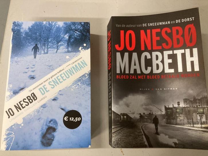 De Sneeuwman Roodborst Jaloezieman Jo Nesbo e.a., Boeken, Thrillers, Gelezen, Scandinavië, Ophalen of Verzenden