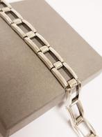 925 Zilveren Schakel Armband - 17,5 cm / 39 gram, Onbekend, Ophalen of Verzenden, Zo goed als nieuw, Onbekend