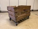 Vintage Houten Krat 'COOP FRUITVEILING IJSSELSTREEK OLST', Ophalen, Gebruikt, 50 tot 100 cm, Minder dan 50 cm
