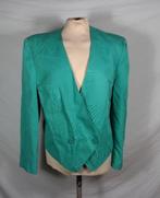 Groen dames jasje. 45% wol. Mt 40. Merk Trevira, Kleding | Dames, Maat 38/40 (M), ., Ophalen of Verzenden, Zo goed als nieuw