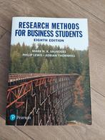 Research methods for business students (9781292208787), Boeken, Ophalen of Verzenden, Beta, Zo goed als nieuw, WO