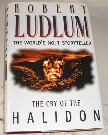 Een negental boeken van Robert Ludlum beschikbaar voor biedingen