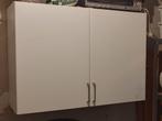 2 witte keukenkasten - kasten - hamlngkasten, Huis en Inrichting, Kasten | Overige, Ophalen of Verzenden, Zo goed als nieuw