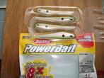 4 stuks Berkley Powerbait Hollow Belly roofvis shads, Watersport en Boten, Ophalen of Verzenden, Nieuw, Overige typen