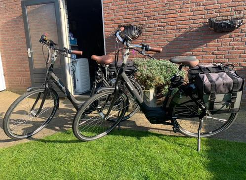 Setje Gazelle Grenoble C7, Fietsen en Brommers, Elektrische fietsen, Gebruikt, Gazelle, 55 tot 59 cm, 50 km per accu of meer, Ophalen