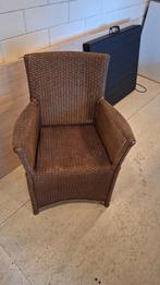 Rieten Stoel, Huis en Inrichting, Stoelen, Gebruikt, Bruin, Klassiek, Riet of Rotan