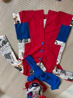 Carnavalspak 4-delig - Feestkleding, Kleding | Dames, Carnavalskleding en Feestkleding, Carnaval, Maat 42/44 (L), Ophalen of Verzenden