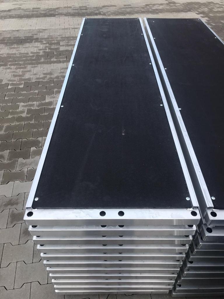 Alu steiger | 350 m² | Licht snel te monteren, Doe-het-zelf en Verbouw, Steigers, Verzenden, Nieuw, Gevelsteiger, 5 meter of hoger