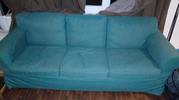 Gratis Ikea Ektorp 3-zits bank - Blauw - afbeelding 1