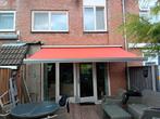 Gebruikt Zonnescherm - 4x2.5 meter, Tuin en Terras, Zonneschermen, Ophalen, Gebruikt, Knikarmscherm
