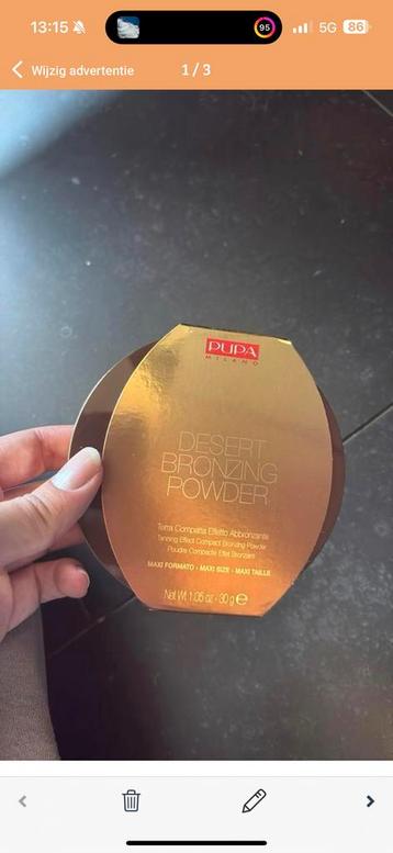 PUPA MILANO - BRONZER beschikbaar voor biedingen