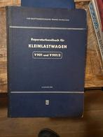 Barkas Framo 901/2 werkplaats handleiding, Watersport en Boten, Ophalen of Verzenden, Zo goed als nieuw